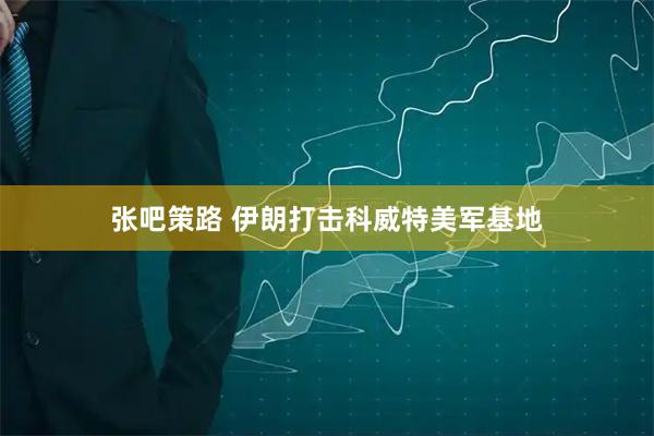 张吧策路 伊朗打击科威特美军基地